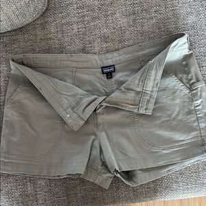 Patagonia Green Cargo Shorts Versatile and Durable